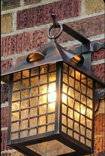 The Bird Cage Copper Lantern Pendant Light Custom Design