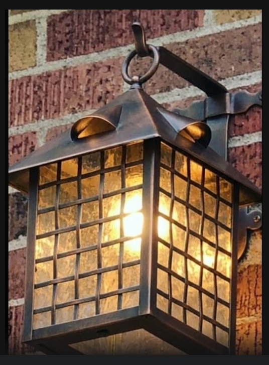 The Bird Cage Copper Lantern Pendant Light Custom Design