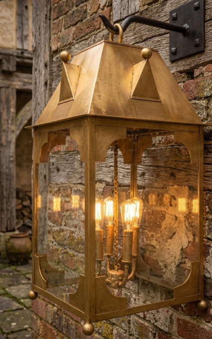 The Sanctuary Copper Lantern Pendant Light Custom Design