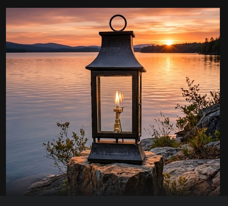 St. James Hudson Bay Coastal Lighthouse Nautical Lantern Custom Design