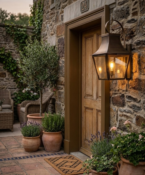 The Mandeville Copper Lantern Pendant Light Custom Design