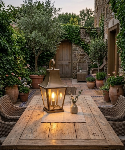 The Mandeville Copper Lantern Pendant Light Custom Design