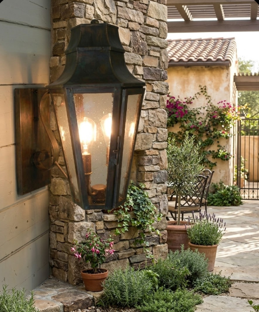 The Broughton Copper Lantern Kitchen Island Pendant Light Custom Design