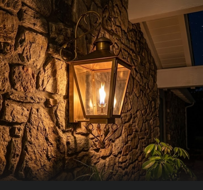 The Weatherford Copper Lantern Pendant Light Custom Design