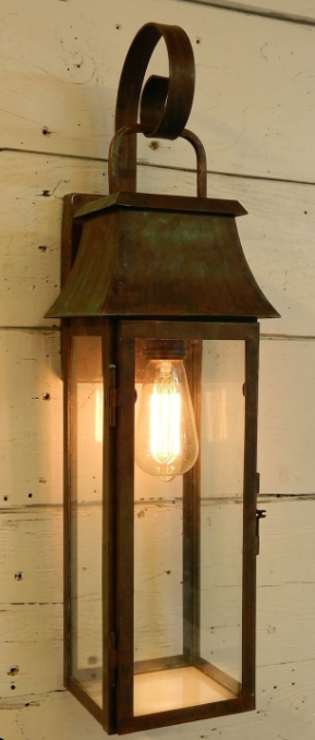The AL BAR Copper Lantern Kitchen Island Pendant Light Custom Design