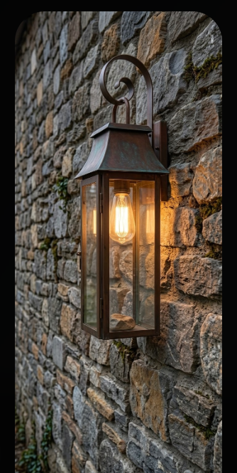 The AL BAR Copper Lantern Kitchen Island Pendant Light Custom Design