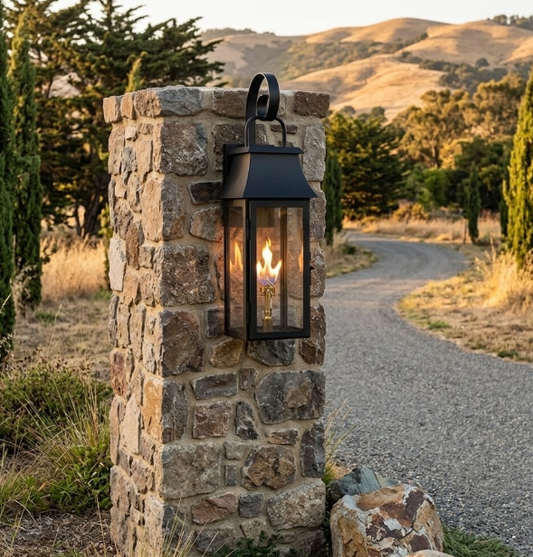 The AL BAR Copper Lantern Kitchen Island Pendant Light Custom Design