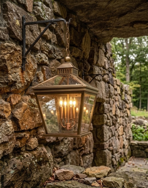 The Angelo Copper Lantern Pendant Light Custom Design