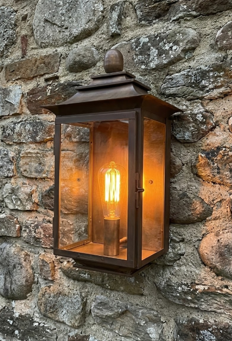 The Sapporo Copper Lantern Pendant Light Custom Design