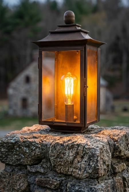 The Sapporo Copper Lantern Pendant Light Custom Design