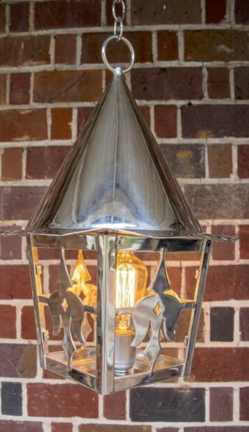 The Ginger Bread House Copper Lantern Pendant Light