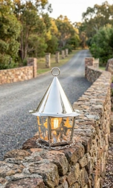 The Ginger Bread House Copper Lantern Pendant Light