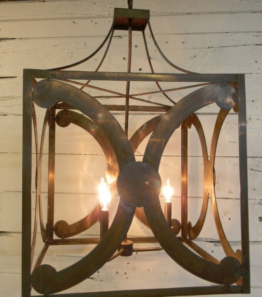 The Delphi Copper Lantern Kitchen Island Pendant Lights Custom Design