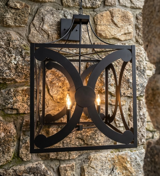 The Delphi Copper Lantern Kitchen Island Pendant Lights Custom Design