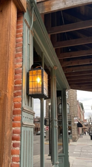 The Elkhorn Copper Lantern Pendant Light Custom Design