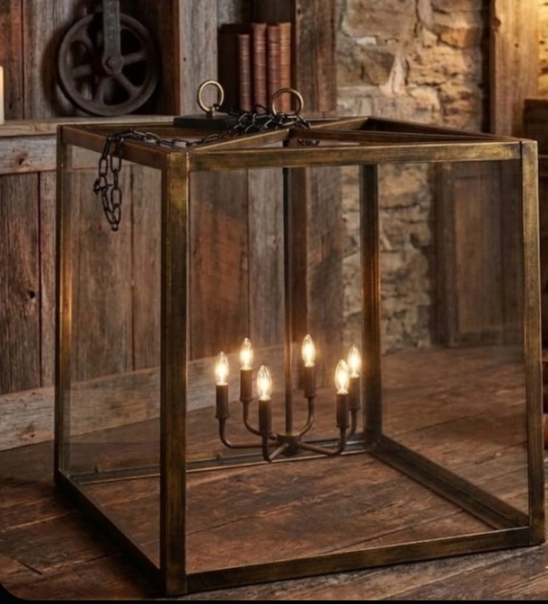 The Curacao Copper Chandelier Pendant Light Custom Design