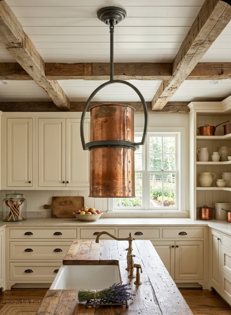 The Farmhouse Copper Pendant Light Custom Design