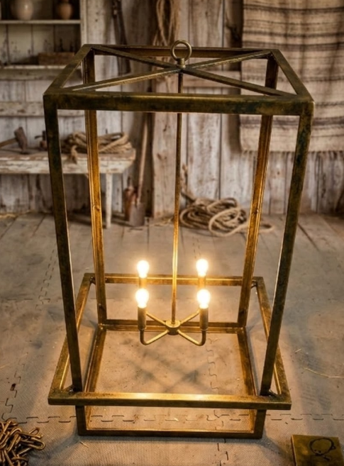 The Xavier Copper Chandelier Pendant Light
