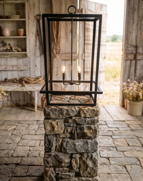 The Xavier Copper Chandelier Pendant Light