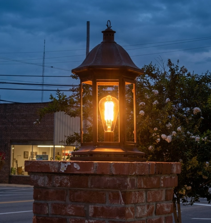 The Montego Bay Lighthouse Coastal Nautical Lantern Custom Design
