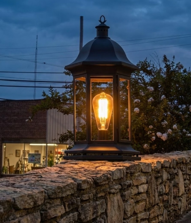 The Montego Bay Lighthouse Coastal Nautical Lantern Custom Design