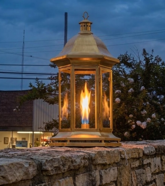 The Montego Bay Lighthouse Coastal Nautical Lantern Custom Design