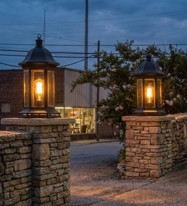 The Montego Bay Lighthouse Coastal Nautical Lantern Custom Design