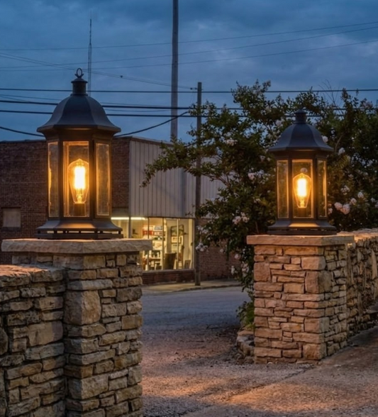The Montego Bay Lighthouse Coastal Nautical Lantern Custom Design