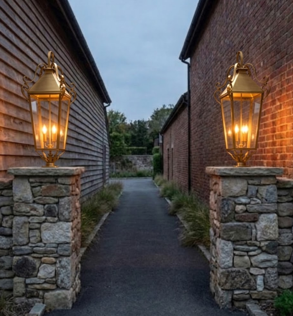 The Sodonna Copper Lantern Pendant Light Custom Design