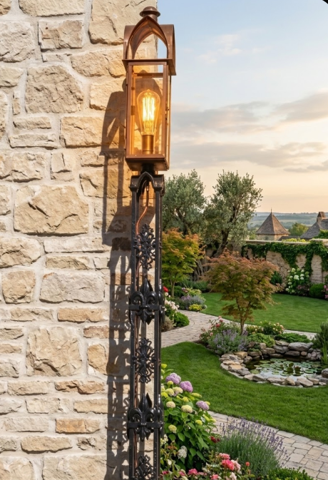 The Nottingham Castle Lantern Kitchen Island Pendant Light Custom Design