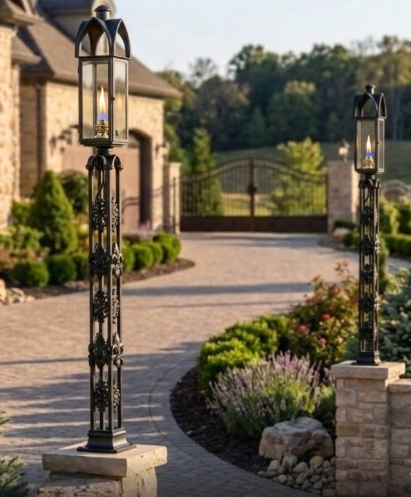 The Nottingham Castle Lantern Kitchen Island Pendant Light Custom Design