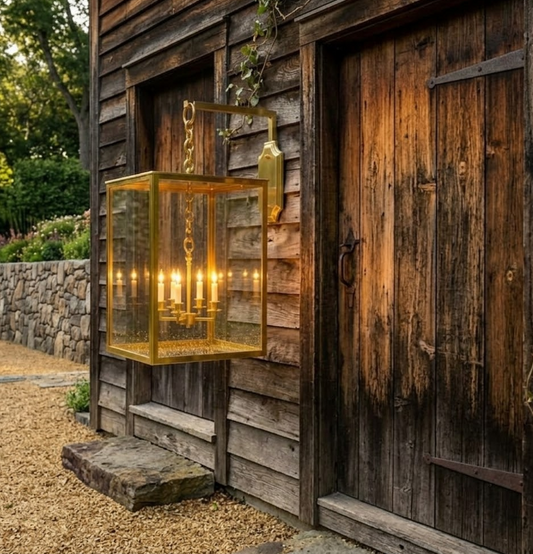 The London Copper Lantern Kitchen Island Pendant Light Custom Design