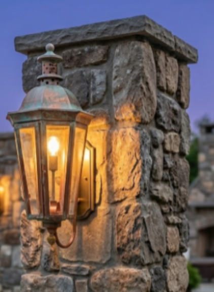 The Cartagena Copper Lantern Kitchen Island Pendant Light Custom Design