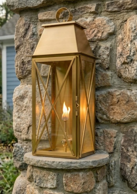 The Bogota Copper Lantern Pendant Light Custom Design