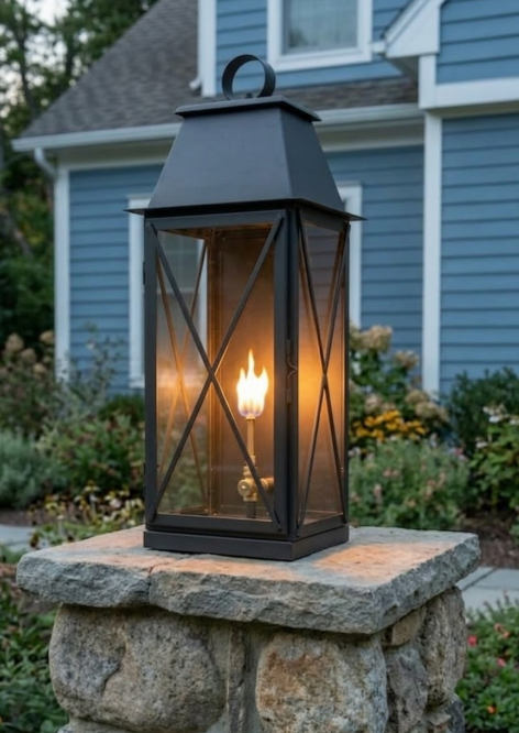 Decorative outdoor lantern 
