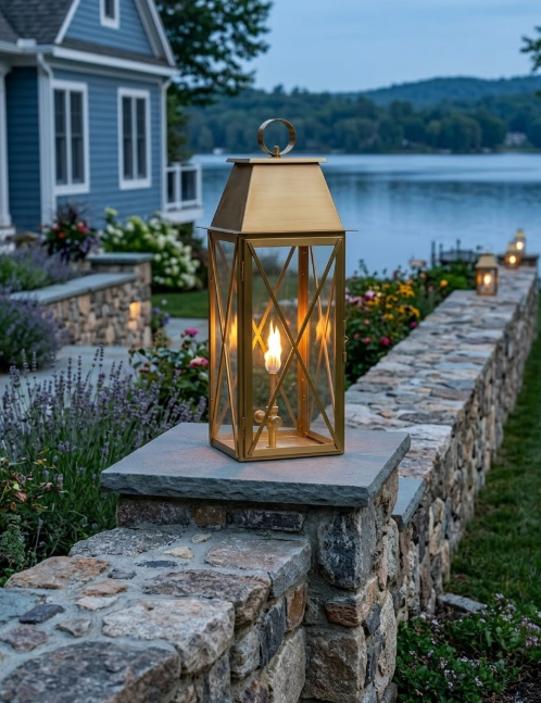 The Bogota Copper Lantern Pendant Light Custom Design
