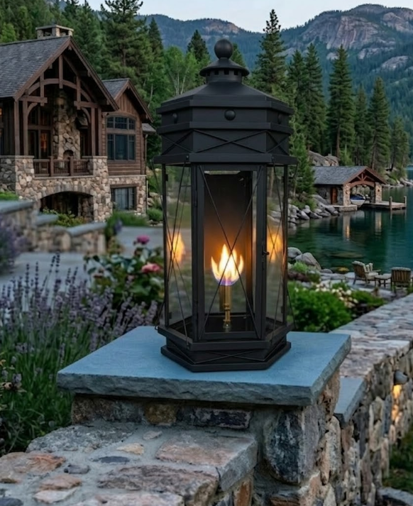 St. James Barcelona Copper Lantern Pendant Light Custom Design