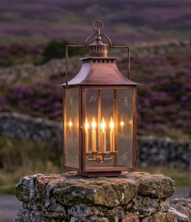 The Mozark Copper Lantern Pendant Light Custom Design