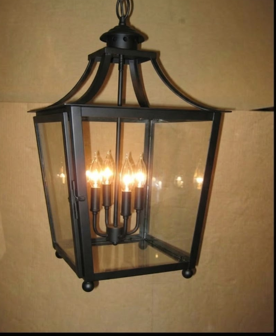 The Orlando Copper Lantern Kitchen Island Pendant Light Custom Design
