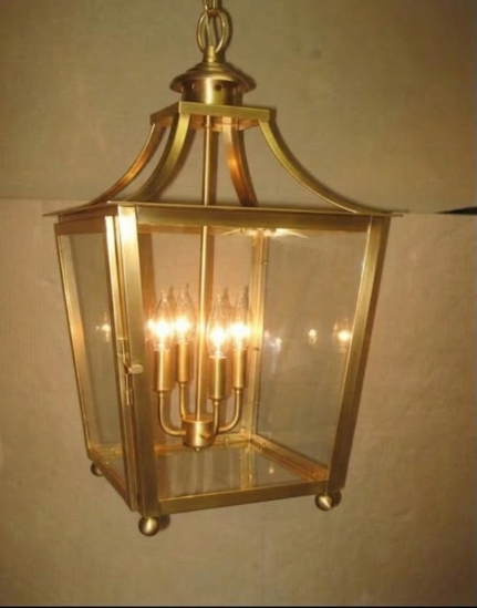 The Orlando Copper Lantern Kitchen Island Pendant Light Custom Design