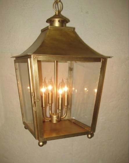 The Orlando Copper Lantern Kitchen Island Pendant Light Custom Design