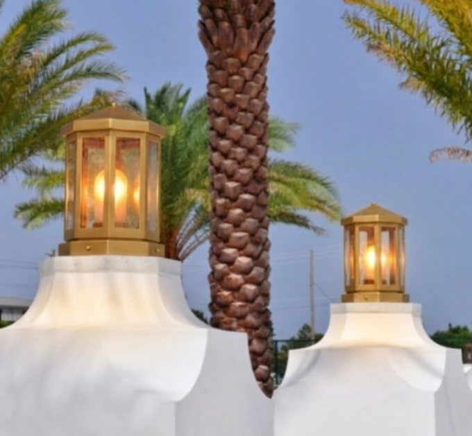 The Baja Bay Coastal Nautical Copper Lantern Pendant Light Custom Design