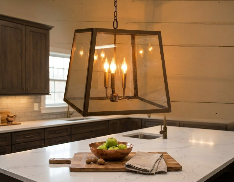 St. James Abilene Copper Kitchen Island Pendant Lights