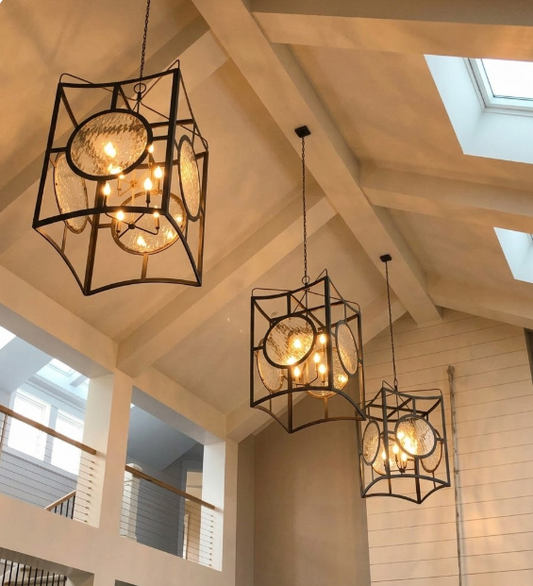 St. James Bonsai Copper Chandelier Kitchen Island Pendant Light