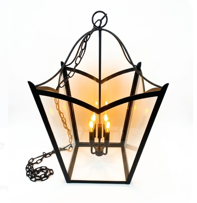 St. James Needham Copper Chandelier Kitchen Island Pendant Lights