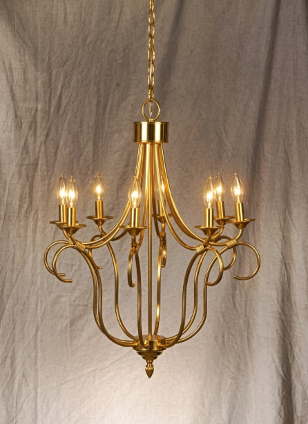 St. James Long Island Copper Chandelier