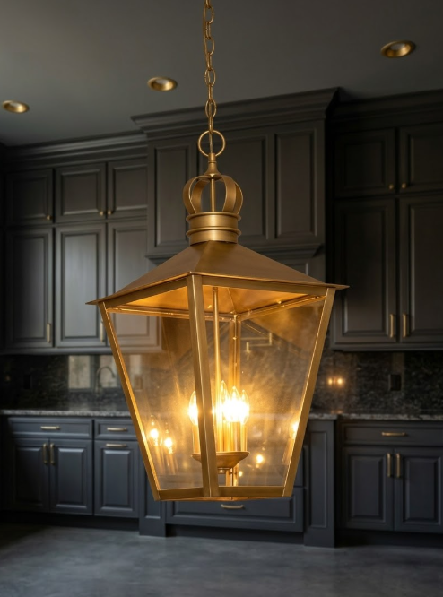 St. James Belgian Chandelier Pendant Kitchen Island Light