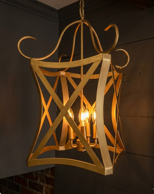St. James Versailles Copper Chandelier Kitchen Island Pendant Light