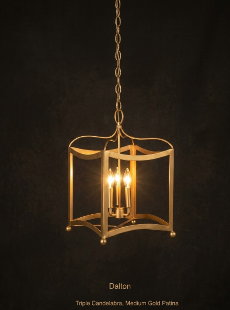 St. James Dalton Copper Chandelier Kitchen Island Pendant Light