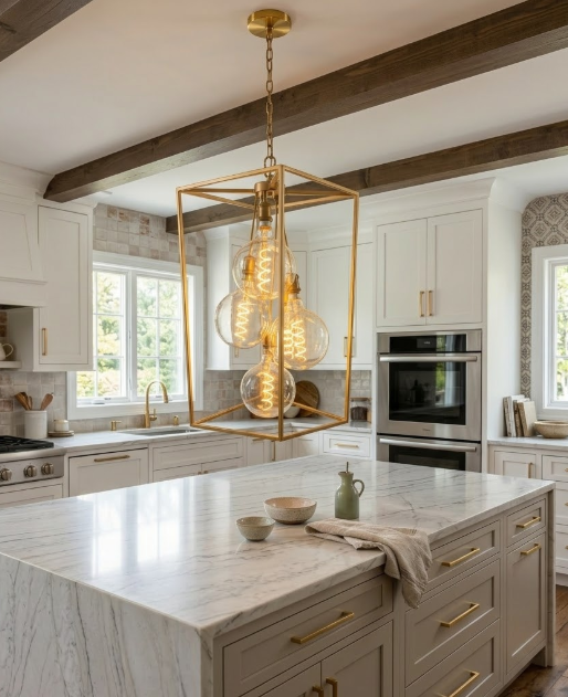 St. James Camden Copper Chandelier Pendant Lights